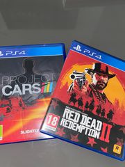 Red dead redemption 2 + Project cars