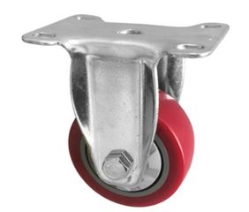 ΡΟΔΑ ΣΤΑΘΕΡΗ ΚΟΚΚΙΝΗ PU 075mm 105kg/ΡΟΔΑ ΒΙΟΜΗΧΑΝΙΚΗ CHAMSONG