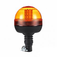 LED Φάρος Πορτοκαλί Διάφανος 12V 24V - 40Led Γρήγορη Σύνδεση E-Mark