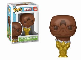 Funko Pop! Marvel: Captain America (Easter Chocolate) #1332 Bobble-Head Vinyl Figure