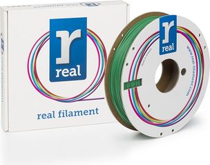 Real Pla 3D Printer Filament - Green - Spool Of 0.5Kg - 1.75mm - (NLPLAGREEN500MM175)