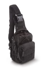 Amila Τσαντάκι Στήθους 7L TACTICAL Μαύρο (95340)