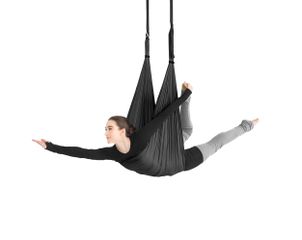 Amila Κούνια Yoga 40D (Less Elastic) 5m Μαύρη (96922)