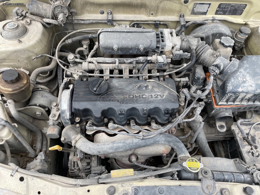 Hyundai Accent κινητήρας 