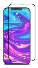 POWERTECH Tempered Glass 5D, full glue, iPhone 12 mini, μαύρο