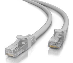 POWERTECH καλώδιο δικτύου CAB-N247, Cat 5e U/UTP, copper, 0.25m, γκρι