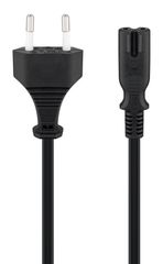 GOOBAY καλώδιο τροφοδοσίας , 2x 0.75mm², 3m, μαύρο