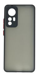POWERTECH Θήκη Color Button MOB-1758 για Xiaomi 12/12X, μαύρη