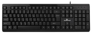 POWERTECH πληκτρολόγιο PT-1069, ενσύρματο, multimedia, EN/GR, μαύρο