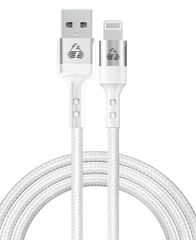 POWERTECH καλώδιο USB σε Lightning PTR-0126, 12W, copper, 1m, λευκό
