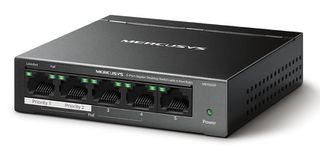 MERCUSYS Desktop Switch MS105GP, 5x 10/100/1000 Mbps, PoE+, V.3.0