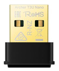 TP-LINK ασύρματος USB αντάπτορας δικτύου Archer T3U Nano, 1300Mbps, V.1