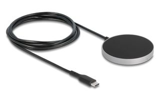 DELOCK ασύρματος φορτιστής 66467, 15W, μαγνητικός, μαύρος