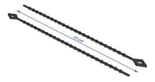DELOCK reusable δεματικά καλωδίων 19568, 150x2.4mm, μαύρα, 100τμχ