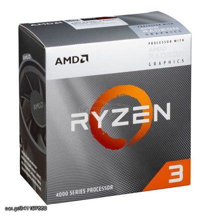 AMD CPU Ryzen 3 4300G, 3.9GHz, 6 Cores, AM4, 6MB, Wraith Stealth cooler