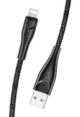 USAMS καλώδιο Lightning σε USB US-SJ391, 2A, 1m, μαύρο