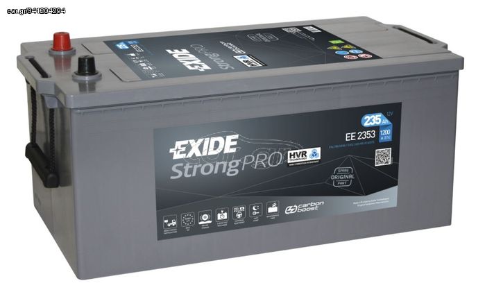 Μπαταρία Exide Strong PRO HVR EE2353 225AH 1200EN