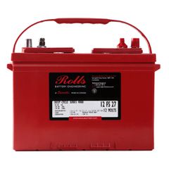 Μπαταρία Βαθειάς Εκφόρτισης Rolls 12 FS 27, 105Ah 12Volt