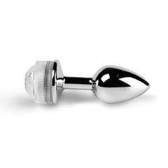 Metal Butt Plug with Light ( Non Vibrating )-thumb-3