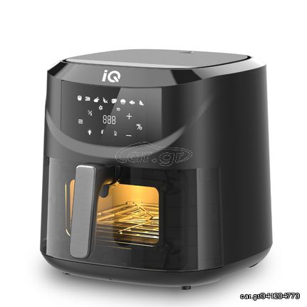 Airfryer φριτέζα αέρος με αποσπώμενο κάδο XL 8lt BLACK AF-004 IQ