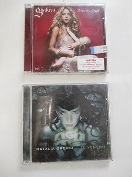 2 CD shakira & Νατάλια Ορέιρο