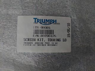 Triumph tiger 1050 touring windscreen -thumb-1