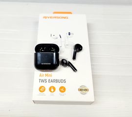 Riversong Air Mini Earbud Bluetooth Handsfree Ακουστικά με Θήκη Φόρτισης Μαύρα Α956 ΤΙΜΗ 20 ΕΥΡΩ