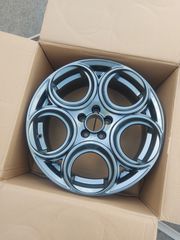 ALFAROMEO EW24-VELOCE 7.5X17 5X98 ET 33 CB 58.1 PALLADIUM CONIC