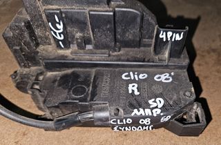 ΚΛΕΙΔΑΡΙΑ ΕΜΠΡΟΣ ΔΕΞΙΑΣ ΠΟΡΤΑΣ 5D (4pin) RENAULT CLIO 2006-2013 (EG)   