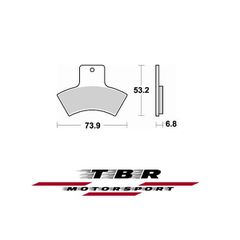 ΤΑΚΑΚΙ BRAKE PADS TBR860 PR-1 POLARIS BLAZER 250 99 REAR - R