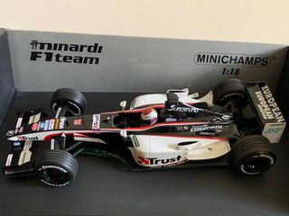 1/18 Minichamps MINARDI COSWORTH PS03 J.VERSTAPPEN EXCELLENT IN BOX