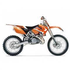 KTM EXC/EXCF 2003-2004 Αυτοκόλλητα Blackbird DREAM 4