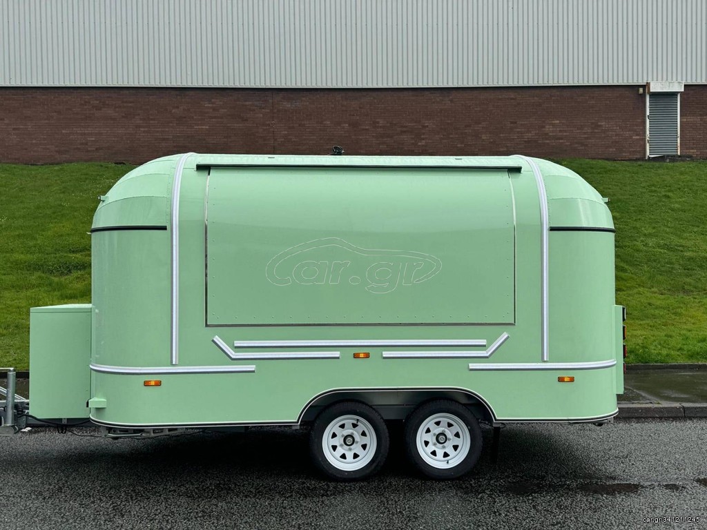 Καντίνα PM 2024 Ρυμουλκούμενη Καντίνα 4 Μέτρα Food Trailer