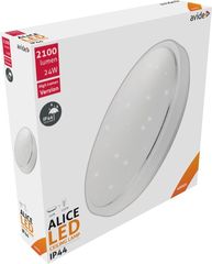 Avide Led Ceiling Lamp Oyster IP44 Alice 24W 380*110mm Nw 4000K