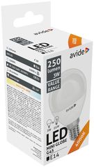 Avide LED Σφαιρική 3W E14 Λευκό 4000K Value