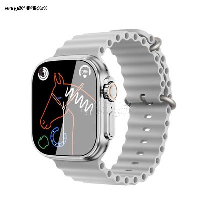 XO M8 PRO Smart Sports Call Watch Ασημί