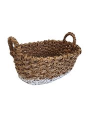 Καλάθι Ψάθινο-Sea Grass  44*32*18 cm  Black Rush 6719C