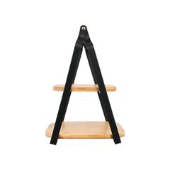 Δίσκος σερβιρίσματος Bamboo Essentials διόροφος-thumb-2