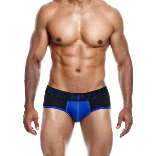 MaleBasics Neon Brief BLUE