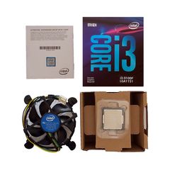 Intel Core i3-9100F 3.6GHz Επεξεργαστής 4 Πυρήνων για Socket 1151  ME Κουτί με Ψύκτρα