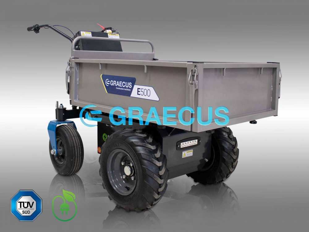 Ντάμπερ - Dumper Graecus 2025 Dumper ηλεκτρικό με μηχανική ανατροπή GRAECUS E500