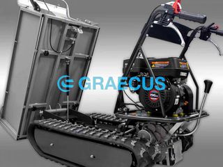 Ντάμπερ - Dumper Graecus 2025 Dumper ερπυστριοφόρο με μηχανική ανατροπή GRAECUS D500-thumb-1