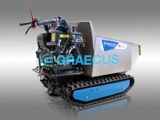Ντάμπερ - Dumper Graecus 2025 Dumper ερπυστριοφόρο με υδραυλική ανατροπή 9hp GRAECUS D500H-thumb-2