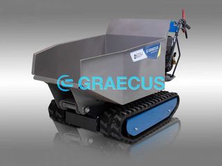 Ντάμπερ - Dumper Graecus 2025 Dumper ερπυστριοφόρο με υδραυλική ανατροπή 9hp GRAECUS D500H-thumb-1