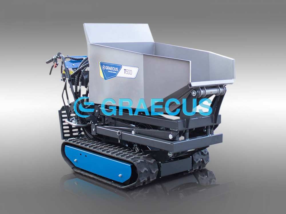 Ντάμπερ - Dumper Graecus 2025 Dumper με υψηλή ανατροπή και προαιρετικό φορτωτή GRAECUS T50