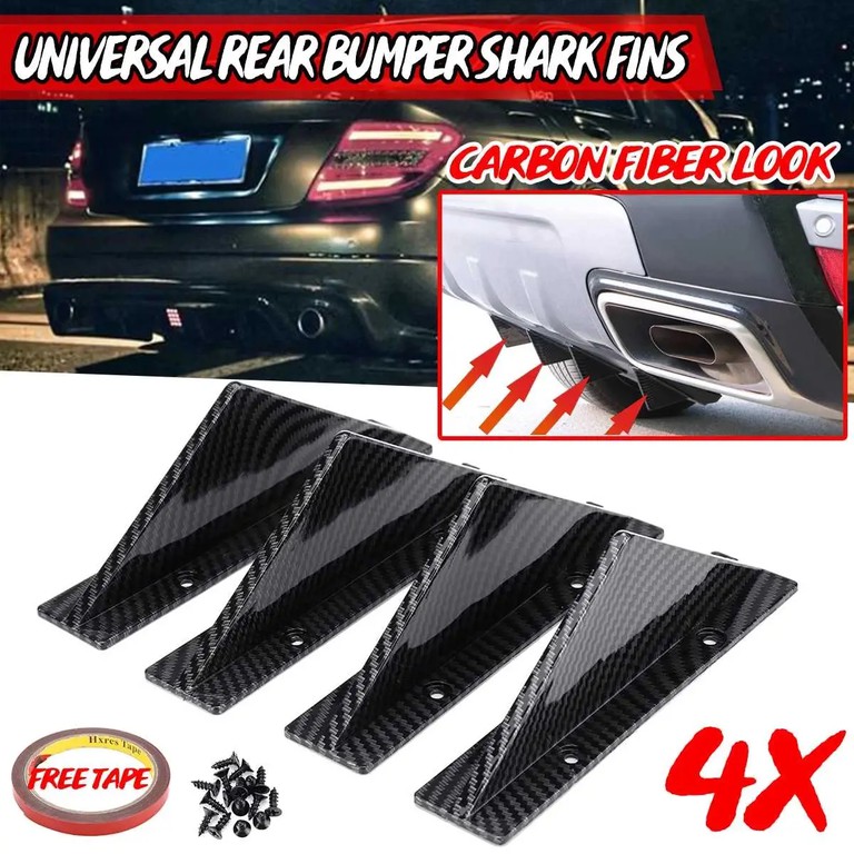 Πίσω Diffuser Universal Shark Πρόσθετα Προφυλακτήρα
