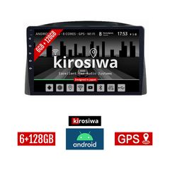 KIROSIWA 6+128GB JEEP GRAND CHEROKEE (2004 - 2007) Android οθόνη αυτοκίνητου 6GB με GPS WI-FI (ηχοσύστημα αφής 9" ιντσών Youtube Playstore MP3 USB Radio Bluetooth Mirrorlink DSP Apple Carplay And