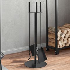 vidaXL Σετ Εργαλείων Τζακιού 4 τεμ. 22 x 59 εκ. από Ατσάλι