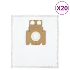 vidaXL Σακούλες Ηλεκτρικής Σκούπας Miele K 20 τεμ.