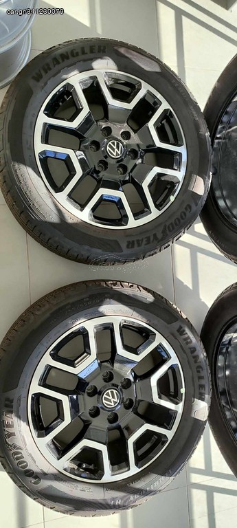 ΤΕΤΡΑΔΑ ΖΑΝΤΕΣ ΑΠΟ VW AMAROK AVENTURA 2024 20' ΙΝΤΣΩΝ ΟΛΟΚΑΙΝΟΥΡΓΙΕΣ ΜΕ ΟΛΟΚΑΙΝΟΥΡΓΙΑ ΛΑΣΤΙΧΑ